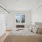 Bedroom with natural lighting and high ceilings